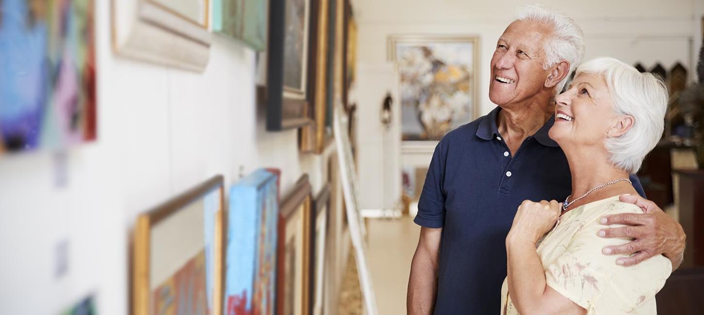 Besøg på galleri til Kunst-Hop