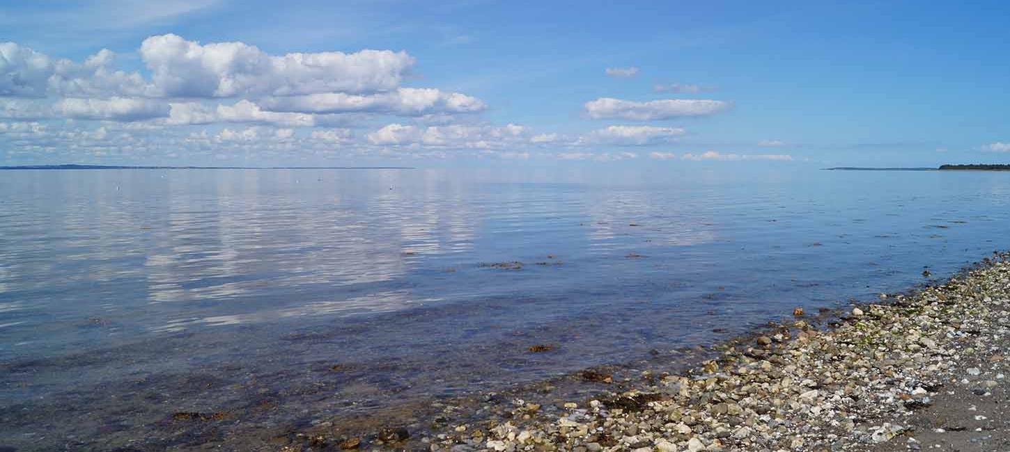 Sol over Skåstrup Strand