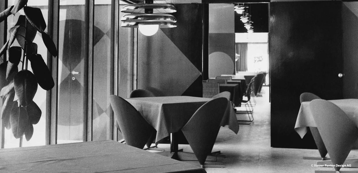 Interiør i Kom Igen-Kroen ved Langesø