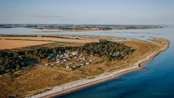 Flyvesandet om sommeren