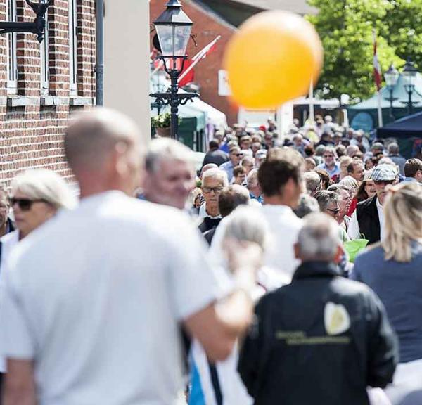 Events på Nordfyn med mange mennesker