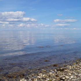 Sol over Skåstrup Strand